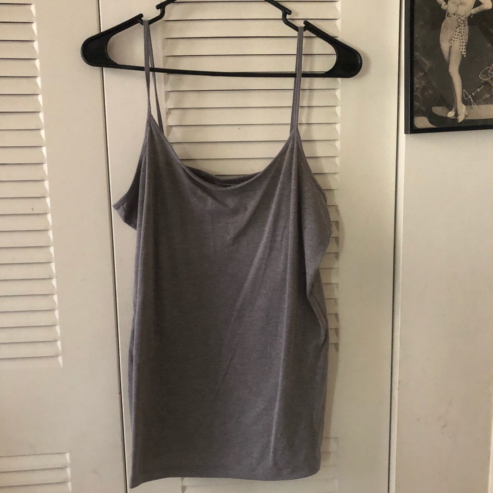 No Boundaries grey Tank Top